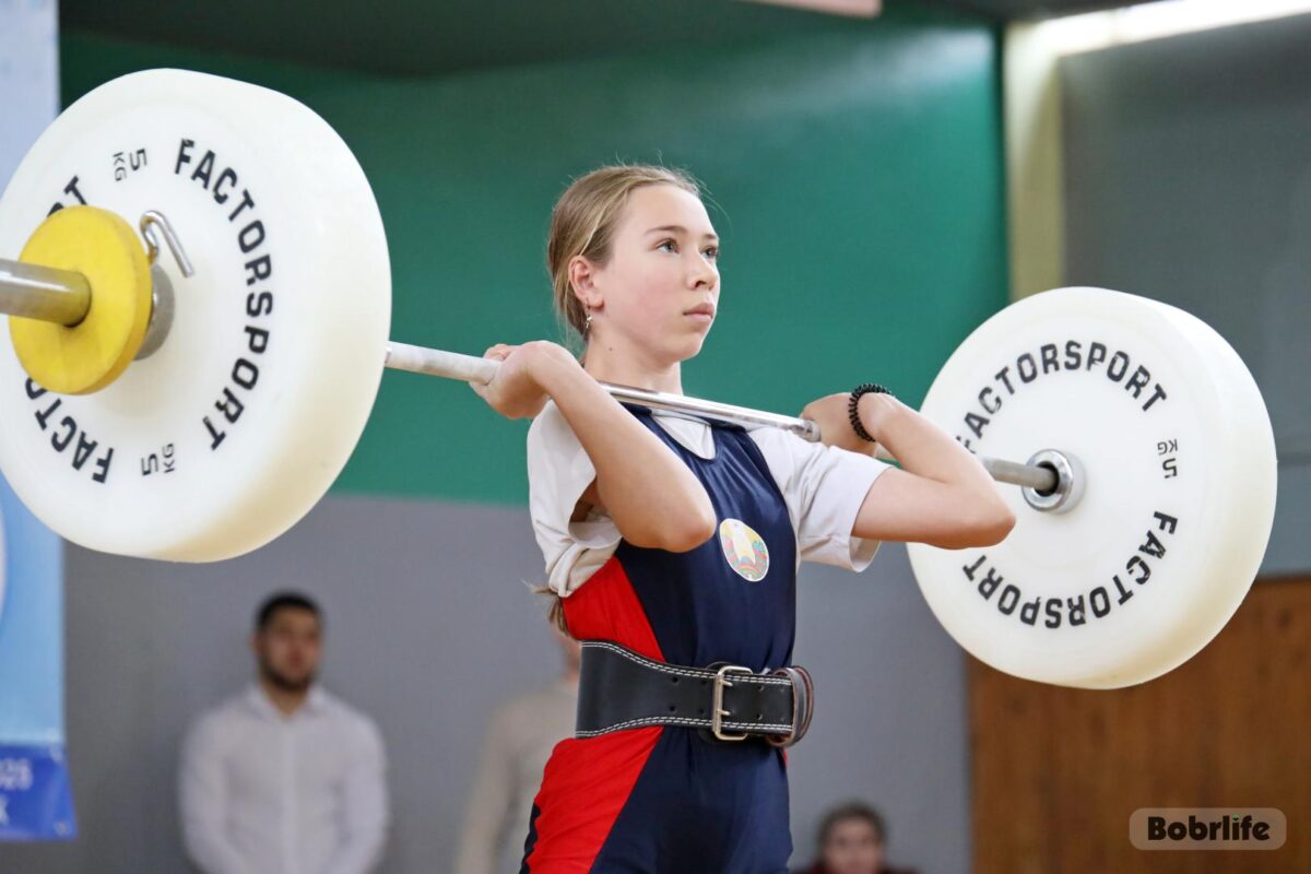 Республиканская спартакиада воспитанников ДЮСШ по тяжелой атлетике в Бобруйске