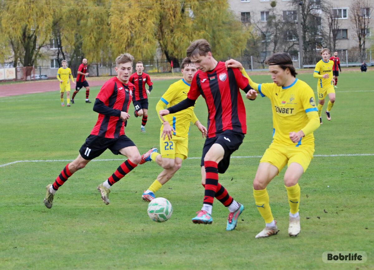 Матч ФК «Белшина» и борисовского БАТЭ-2