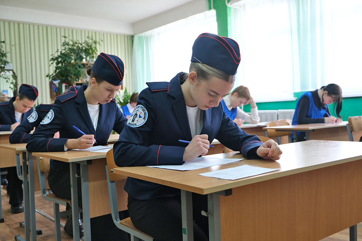 Лепшых юных ратавальнікаў-пажарных вызначылі ў Бабруйску