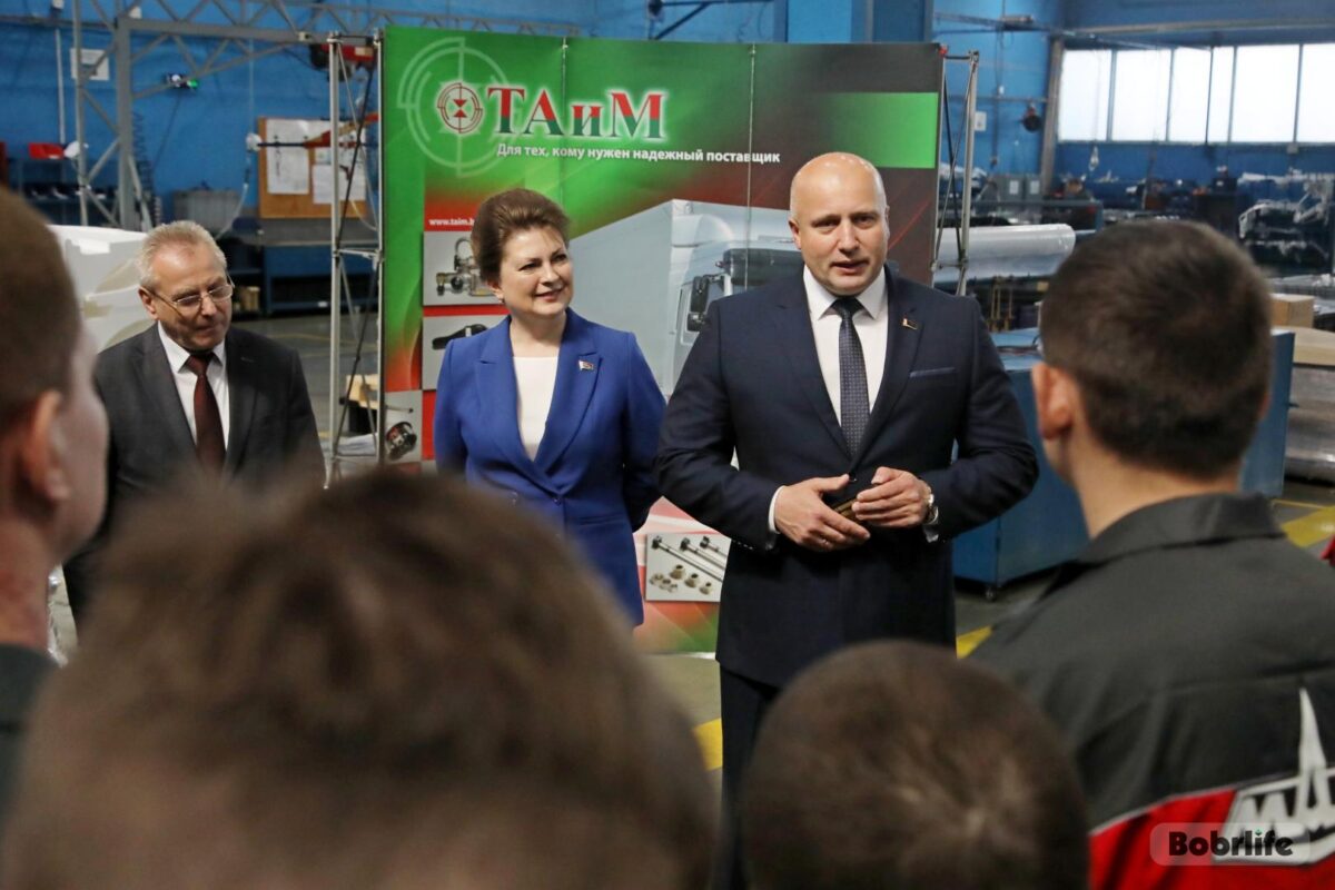 Руководство города пообщалось с молодыми специалистами ОАО «ТАиМ»