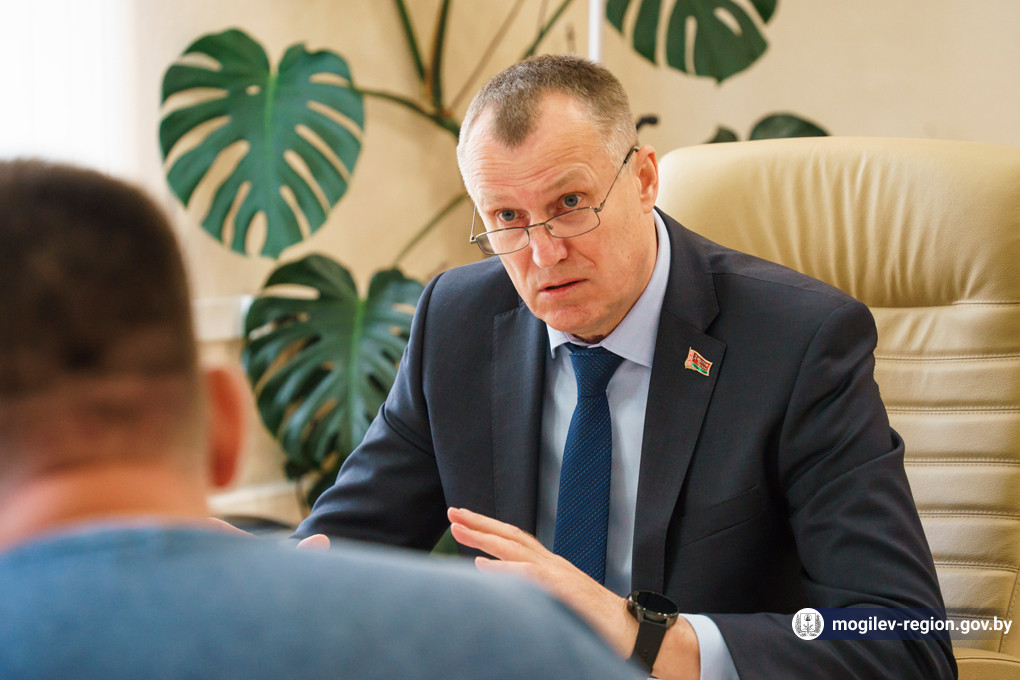 Поддержка бизнеса и адресная помощь: итоги приема граждан председателем Могилевского облисполкома