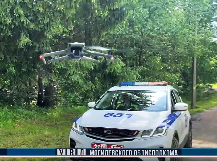 В выходные дни ГАИ усилит контроль за дорожным движением и безопасностью. Помогут дроны