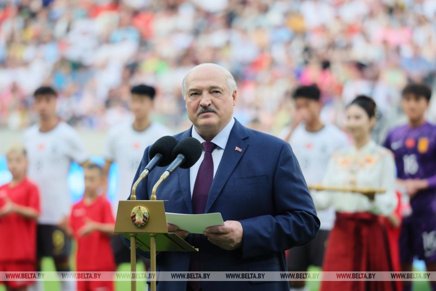 Александр Лукашенко открыл Национальный футбольный стадион. Чем запомнилось открытие новой спортивной арены