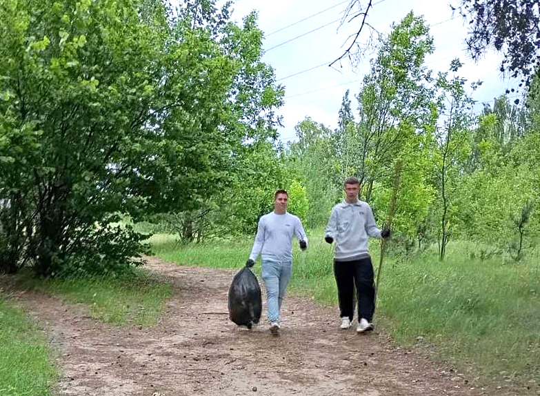 Марафон молодежи и студенчества. Трудовая акция «ЭКО_БУМ» состоялась на территории памятника природы «Луковая гора»