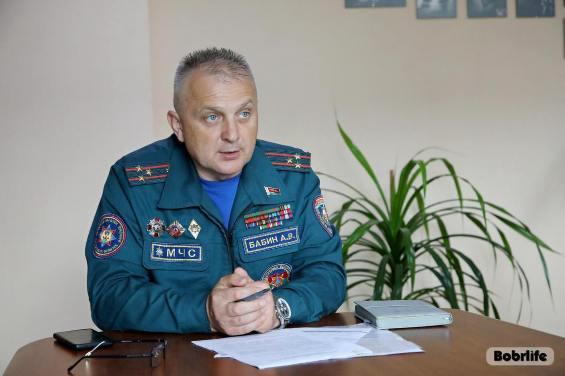 В Бобруйске оперативная обстановка в результате стихии остается спокойной