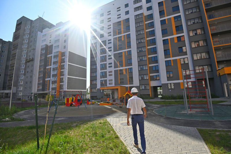 2,1 тысячи новых квартир построено в I полугодии в Могилевской области