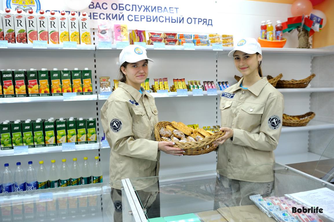 В Бобруйске торжественно открылся учебный магазин при торгово-экономическом колледже