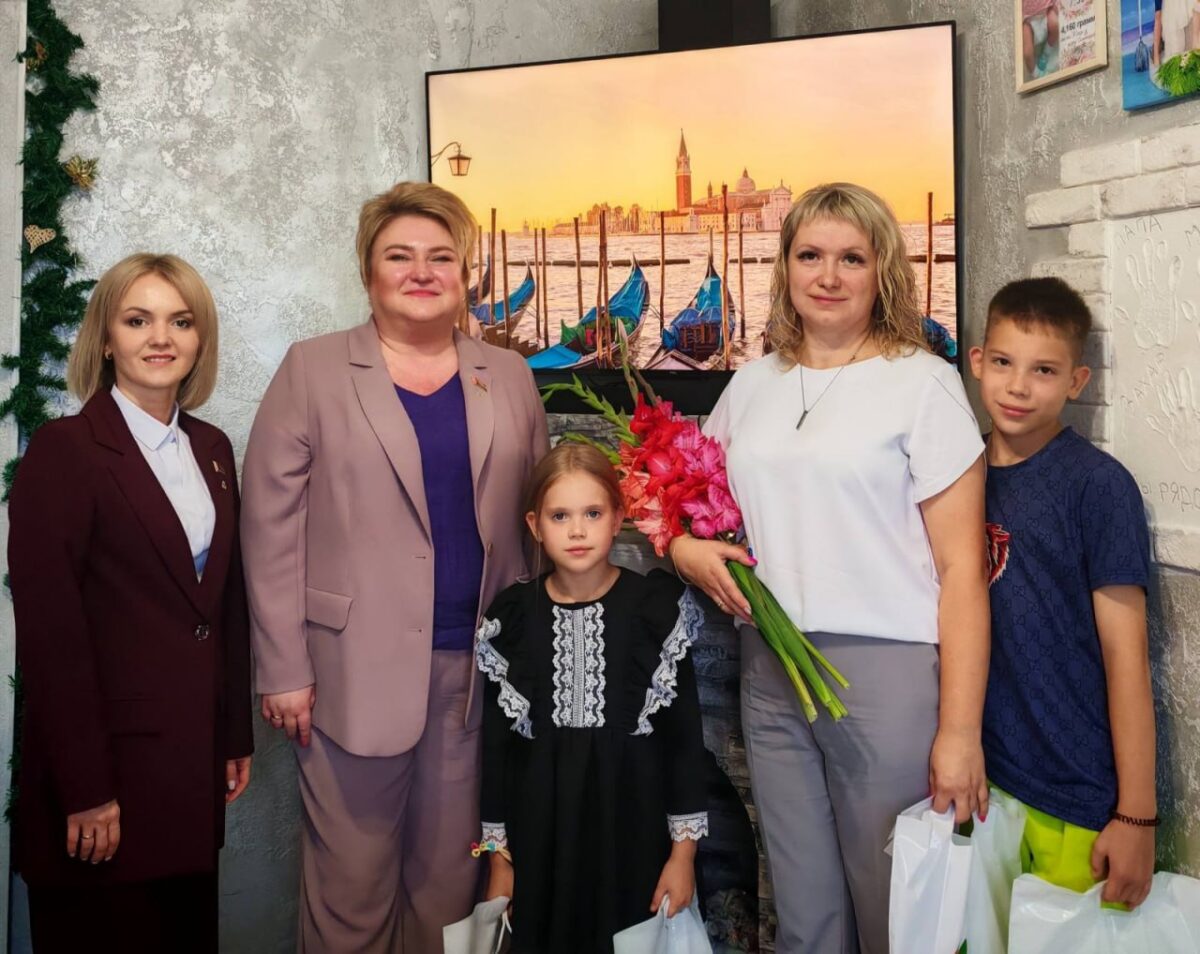 Ольга Жук: «Наши многодетные семьи – это опора народа и государства»
