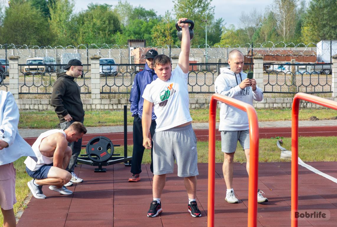 «Первомайский силач-2025». В Бобруйске прошел районный турнир среди работающей союзной молодежи Первомайского района