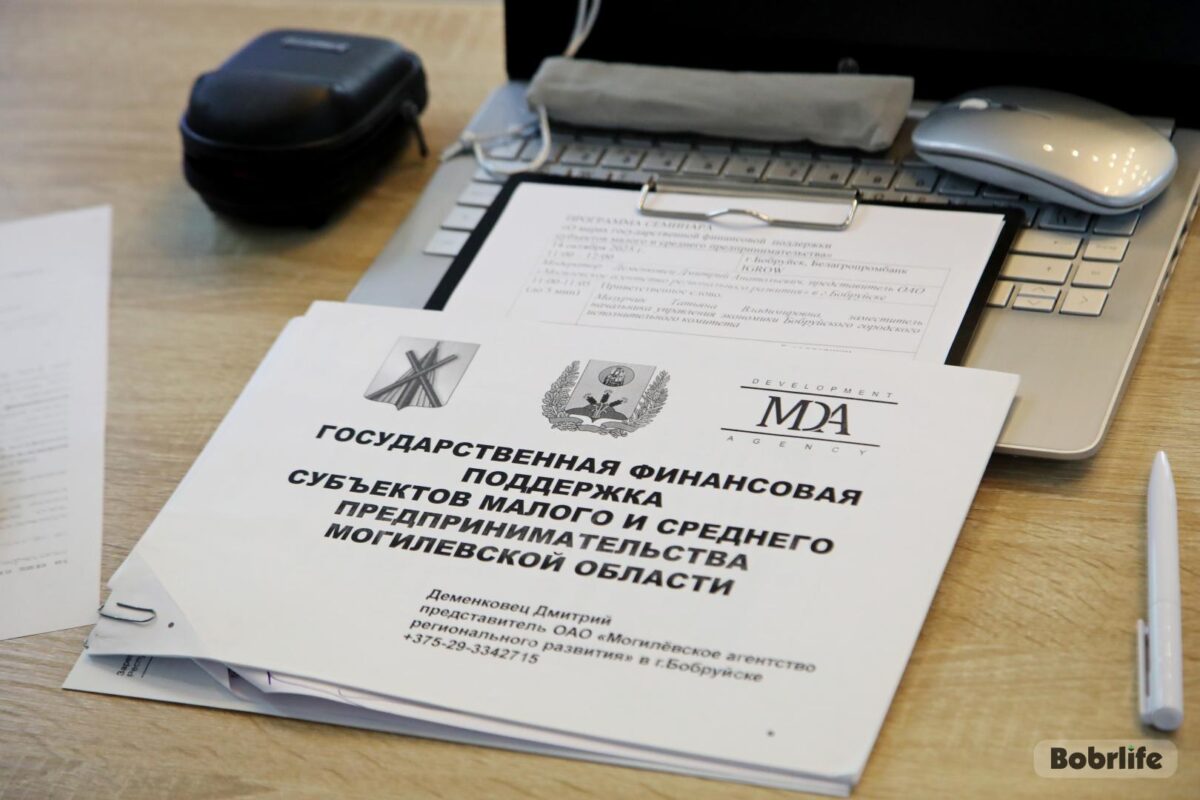 В Бобруйске прошел семинар «О мерах государственной финансовой поддержки субъектов малого и среднего предпринимательства»