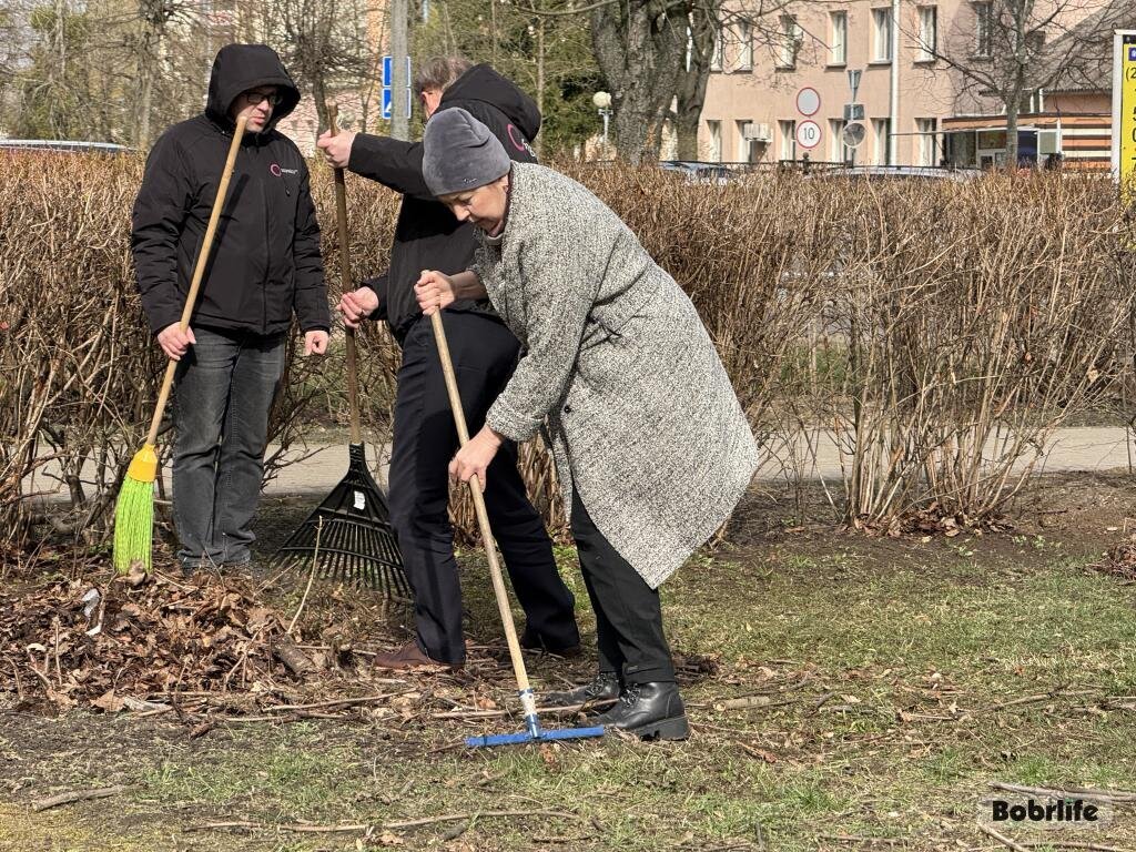 Информационное агентство «Бобруйск Медиа» приняло участие в республиканском субботнике