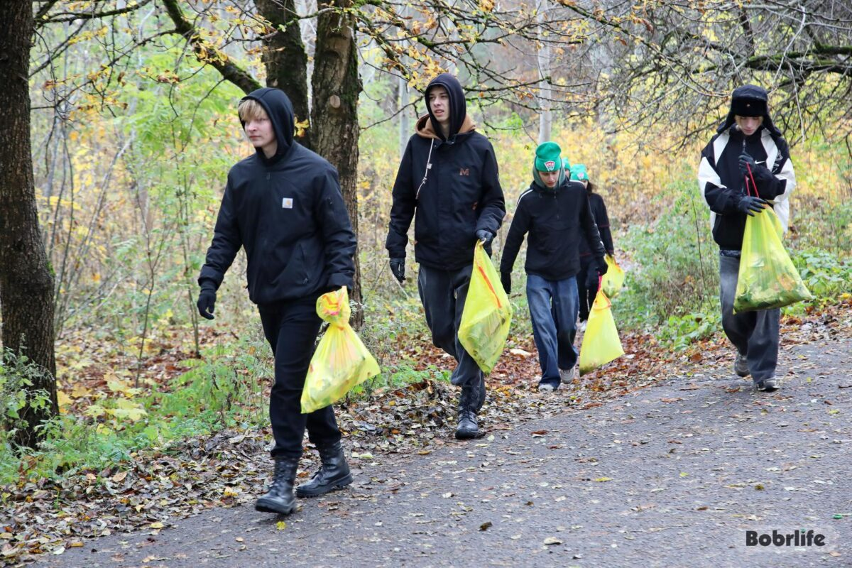 Трудовая акция для любимого города: активисты РК ОО «БРСМ» благоустроили памятные места Бобруйска