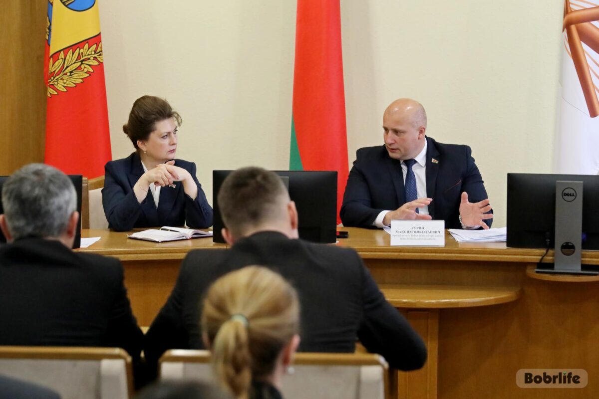 Широкий спектр тем. В Бобруйском горисполкоме прошло еженедельное оперативное совещание