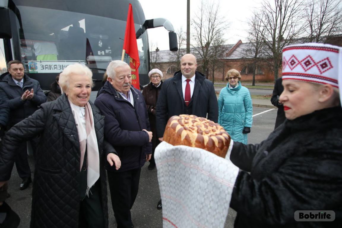 Бобруйское гостеприимство. Делегация Могилевской городской организации ветеранов посетила город на Березине