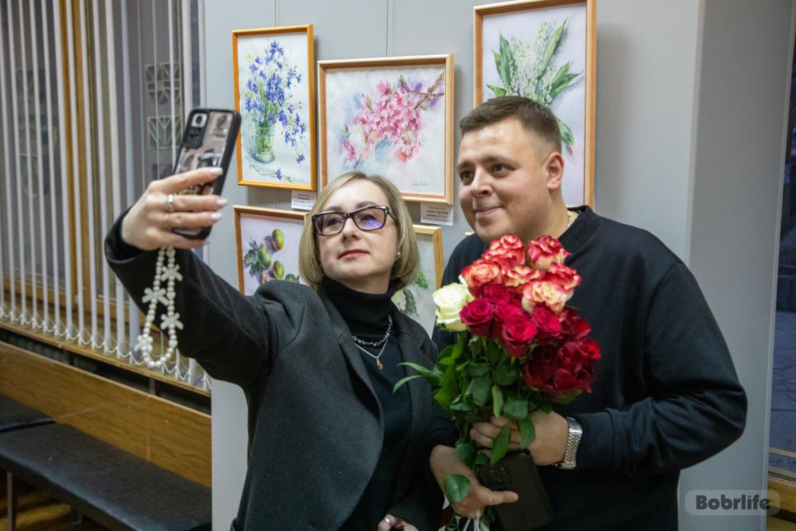 Этюд в спокойных тонах. В выставочном зале Бобруйска открылась выставка картин Льва Левицкого