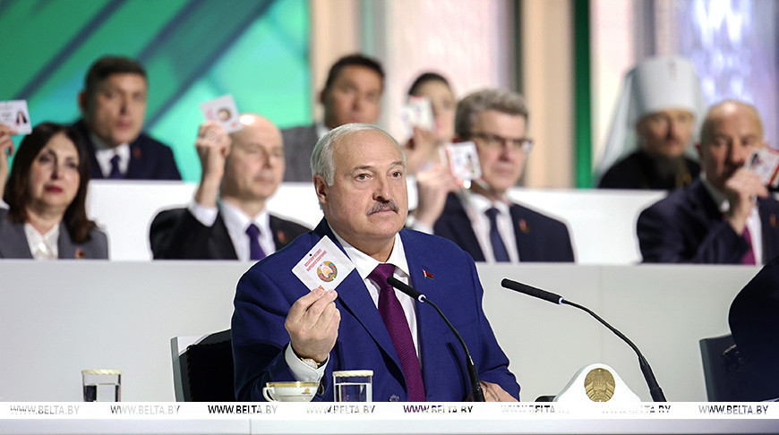 Александр Лукашенко подвел итоги ВНС: принятая программа - проект модернизации и обновления всех сфер жизни