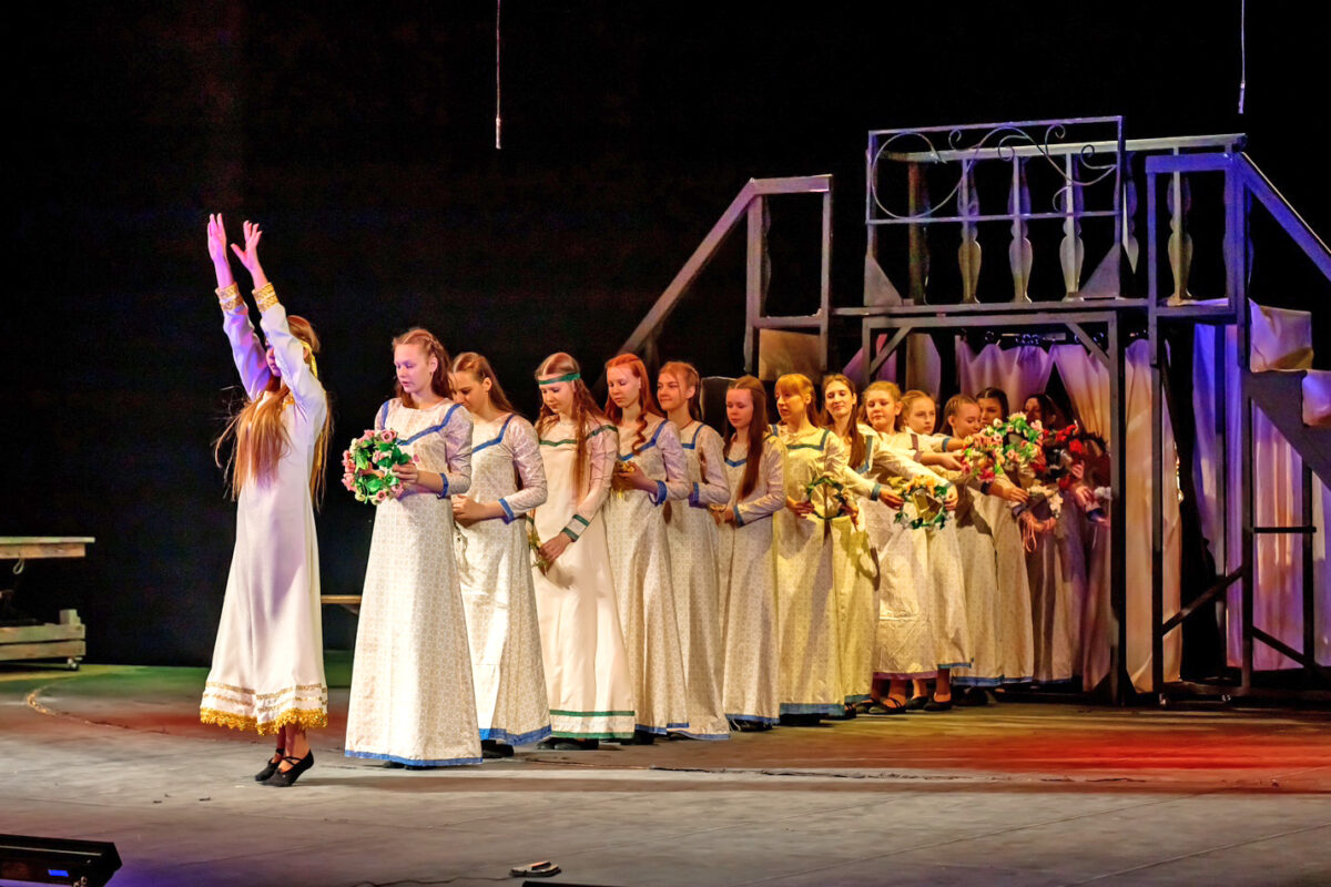 Успешная премьера. В Бобруйске показали спектакль «Крестители земли русской. Князь Владимир»