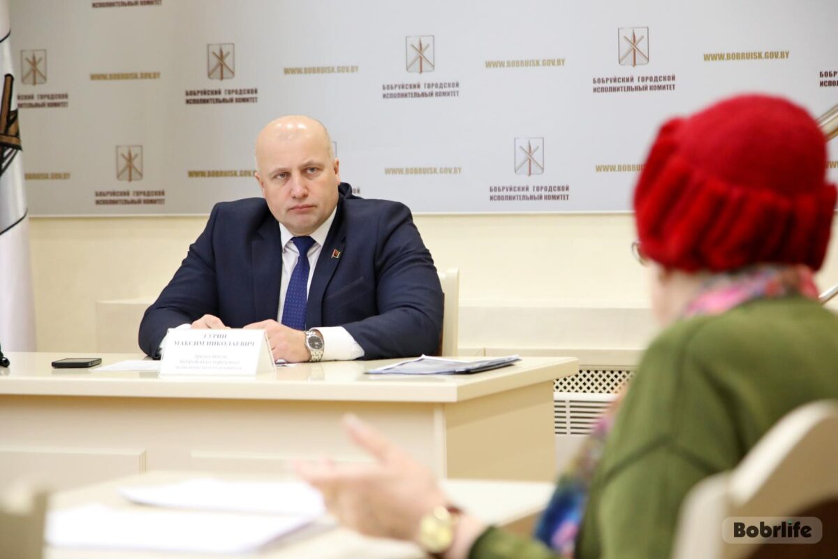 С проблемами и предложениями. Какие вопросы рассмотрел председатель Бобруйского горисполкома на приеме граждан