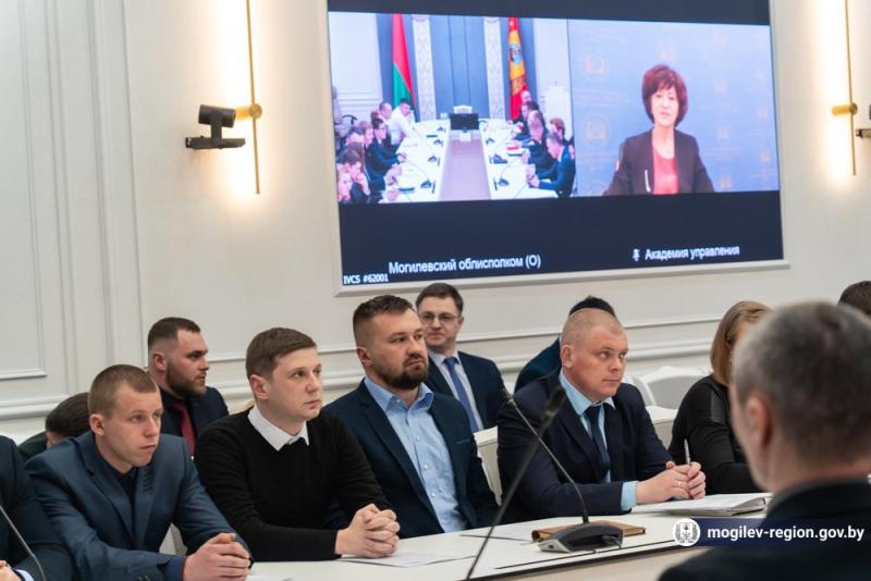 В Могилевской области приступили к реализации образовательного проекта по подготовке резерва руководящих кадров в АПК