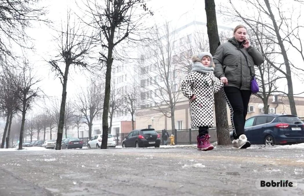 Врачи напомнили бобруйчанам о правилах безопасности в гололедицу