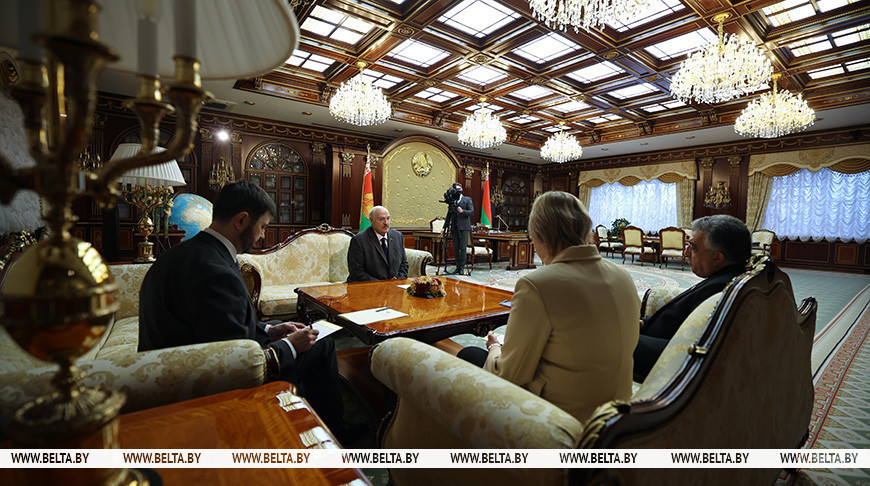 Александр Лукашенко встретился с послом Ирана