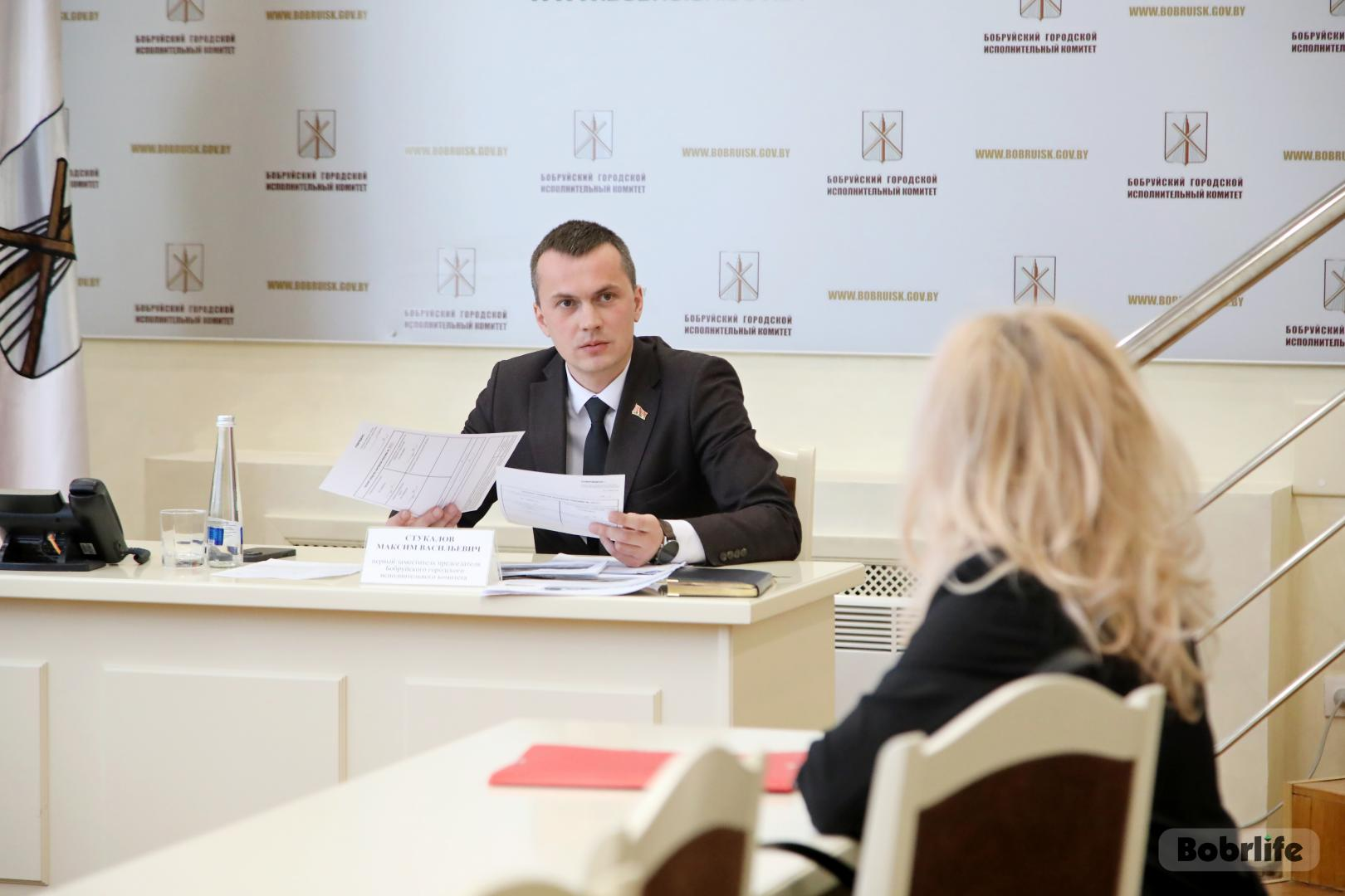 Для рационального решения. Прием граждан провел первый заместитель председателя Бобруйского горисполкома