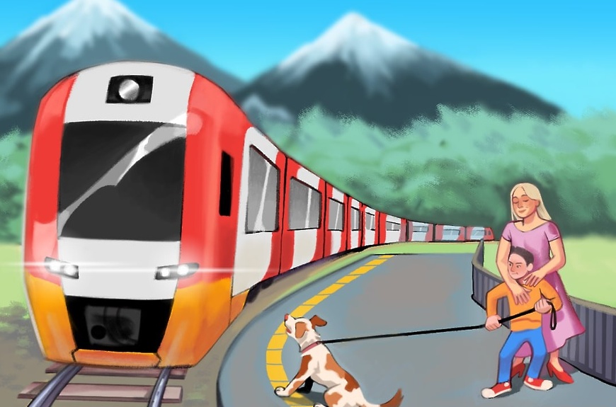 Железная дорога не прощает ошибок: как не попасть под поезд?