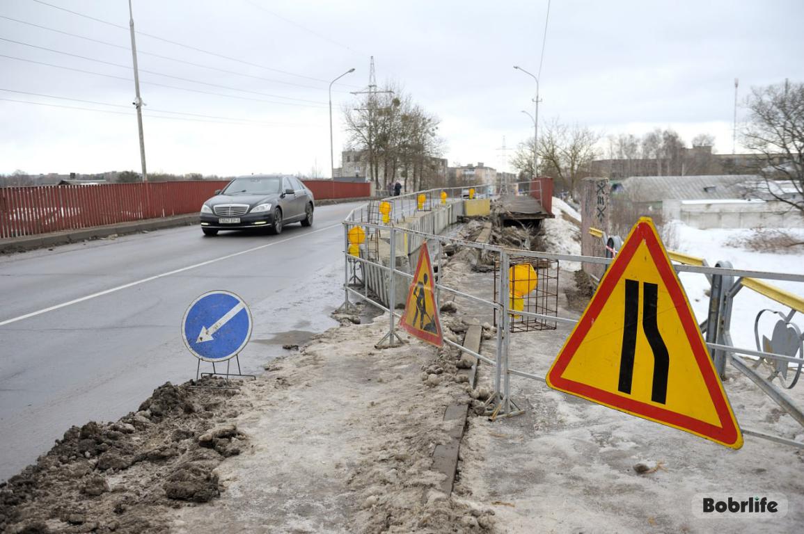 Для безопасности движения. На путепроводе по К. Маркса в Бобруйске с 11 марта начинаются ремонтные работы: мост закроют