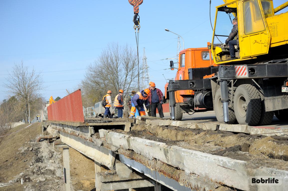 В Бобруйске стартовали ремонтные работы на путепроводе на улице К. Маркса