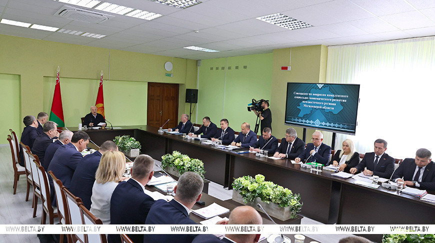 Александр Лукашенко поручил доработать проект указа по развитию юго-востока Могилевской области на пятилетку