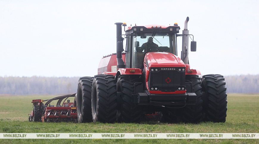 В Беларуси засеяна четверть площадей яровых культур