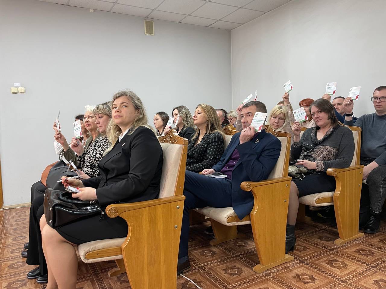 Прошла отчетная конференция Первомайской районной города Бобруйска белорусской партии «Белая Русь»