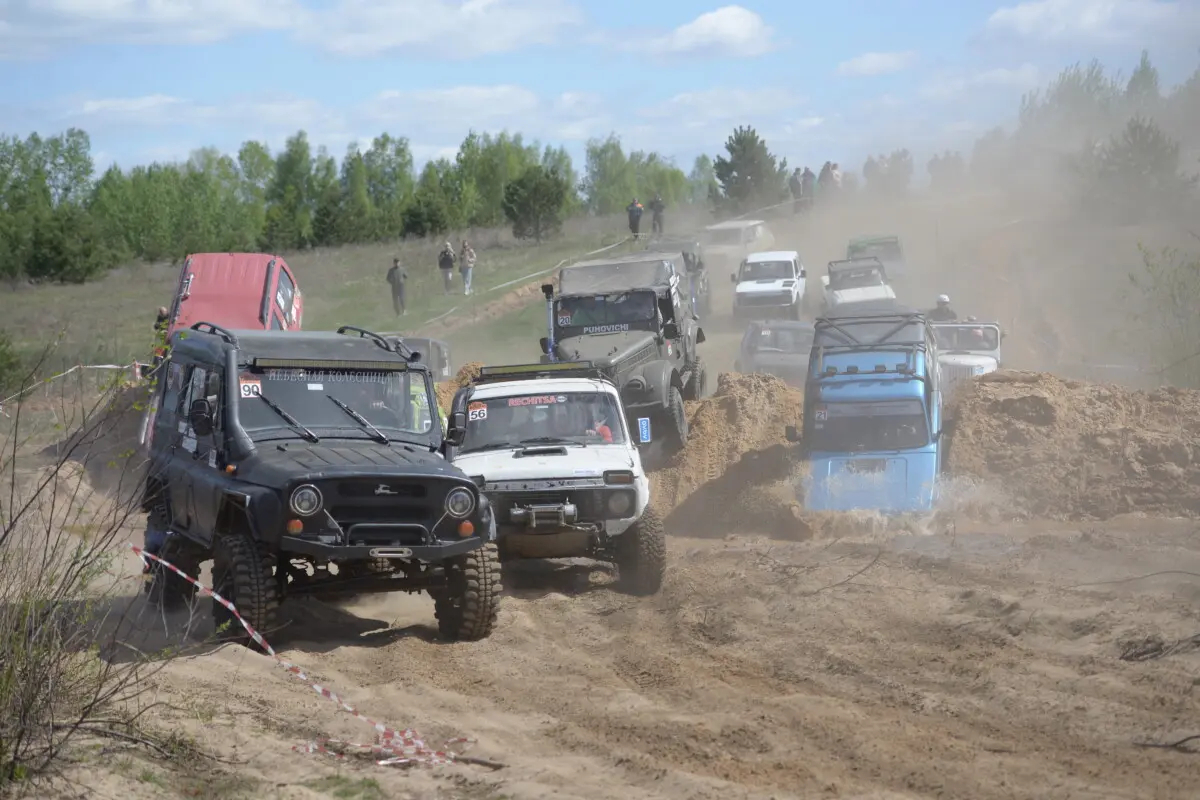 25 апреля в Бобруйском районе состоится первенство по джип-спринту «Дорогами Победы»