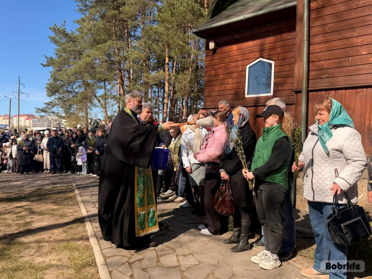 Православные бобруйчане празднуют Вербное воскресенье