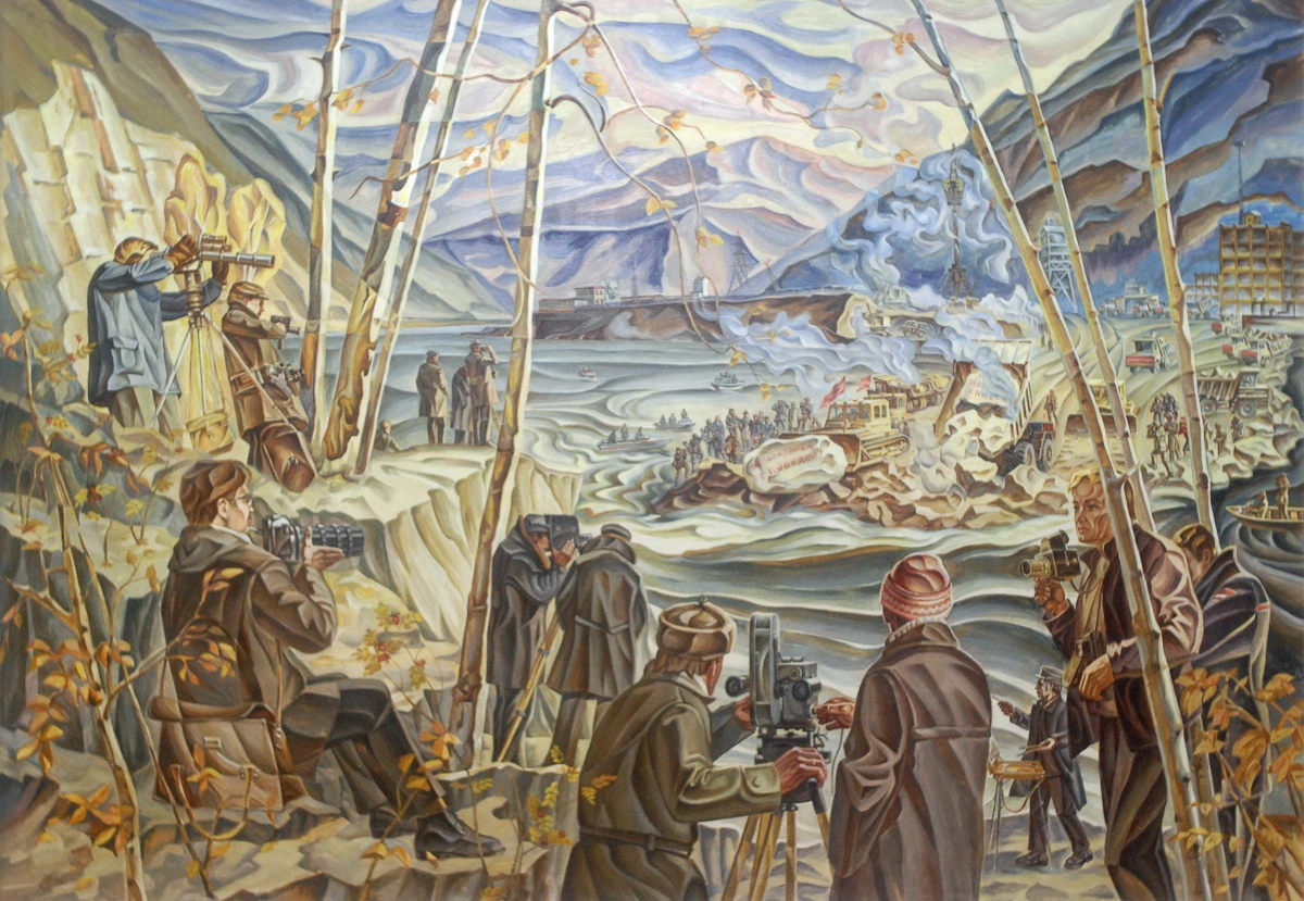 Человек своего времени: «Исторический момент» Семена Абрамова. Бобруйский художественный музей представляет выставку одной картины