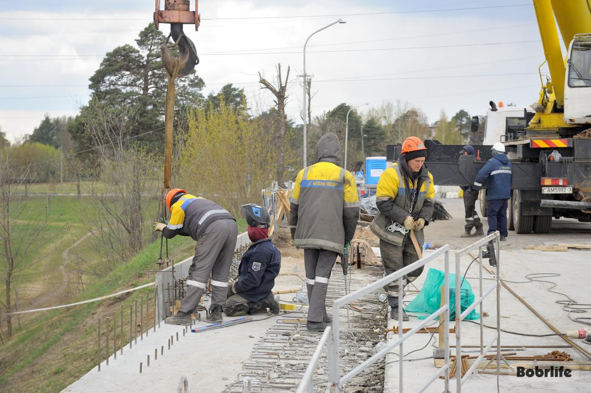 Как продвигается ремонт путепровода на улице К.Маркса