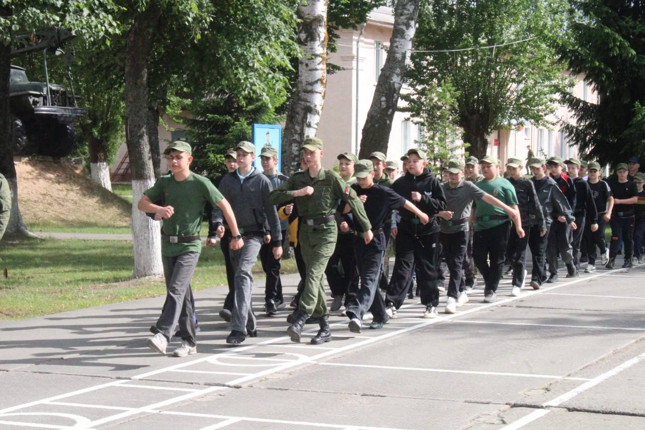Школа характера и мужества: в Бобруйске открылась первая смена военно-патриотического лагеря «Патриот»