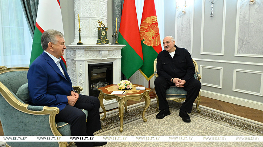 Александр Лукашенко и Шавкат Мирзиёев провели встречу накануне официальных переговоров