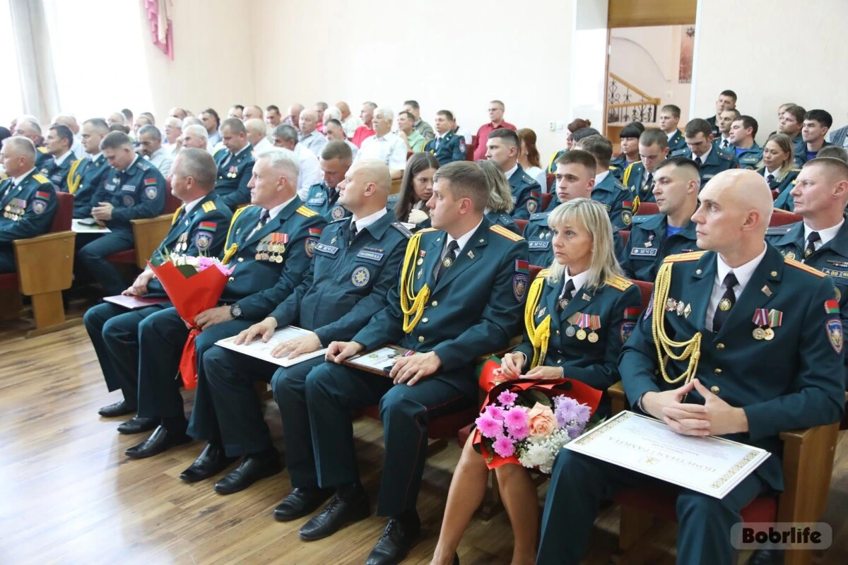 Герои огненного фронта. Торжественное мероприятие прошло в Бобруйске к Дню пожарной службы