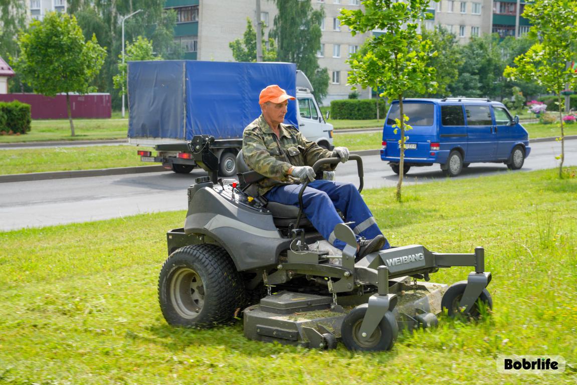 Летние хлопоты. Благоустройство Бобруйска идет полным ходом