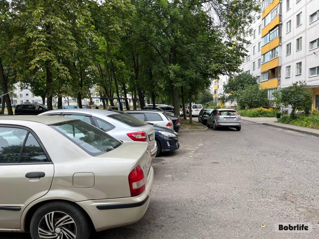 Газоны – не для машин. Как бороться с автохамством, рассказали в УВД Бобруйского горисполкома