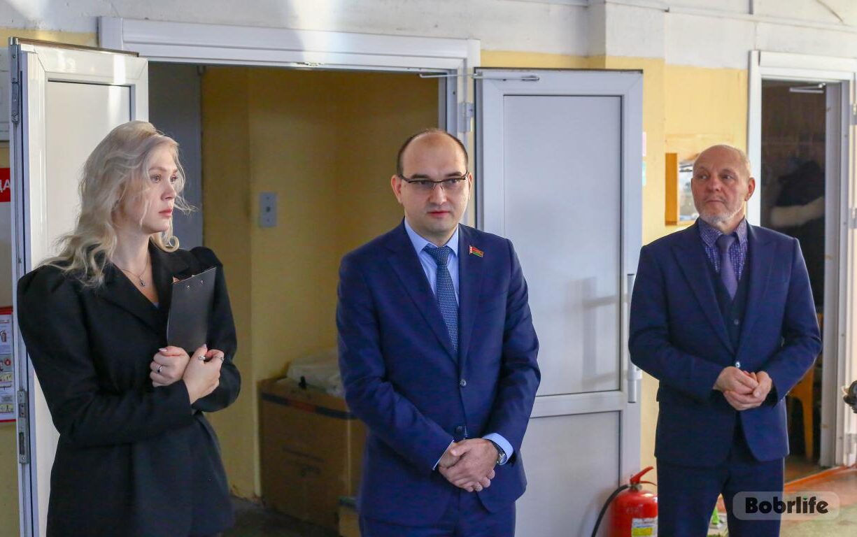 Дэпутат Антон Каранкевіч паразмаўляў з калектывам ААТ «Славянка»