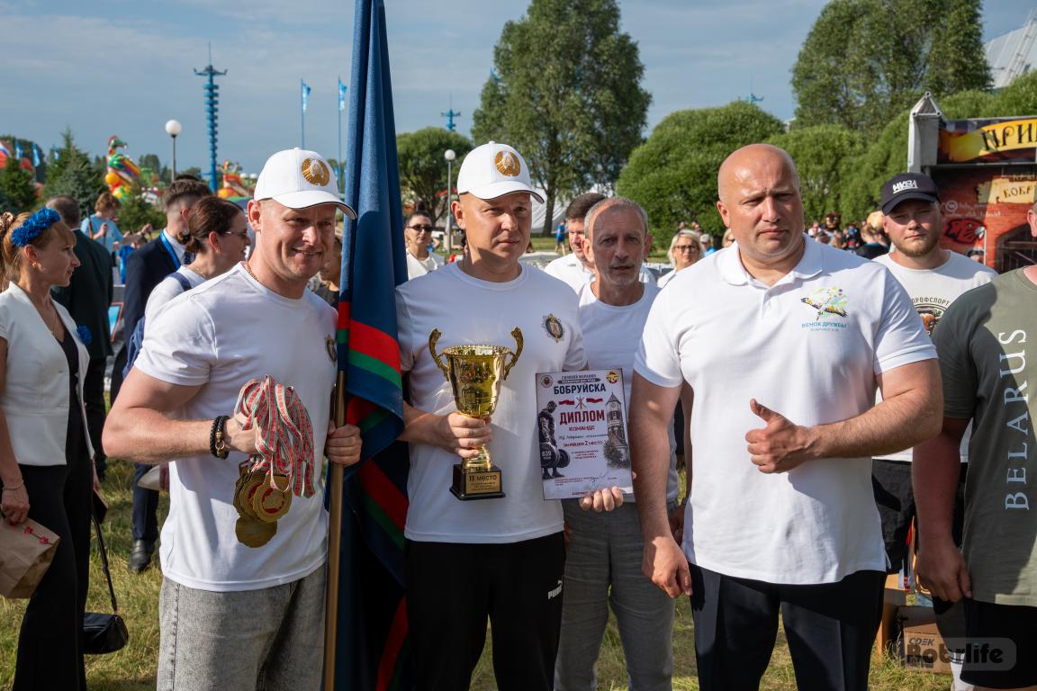 спортивное состязание «639 тонн силы города Бобруйска»