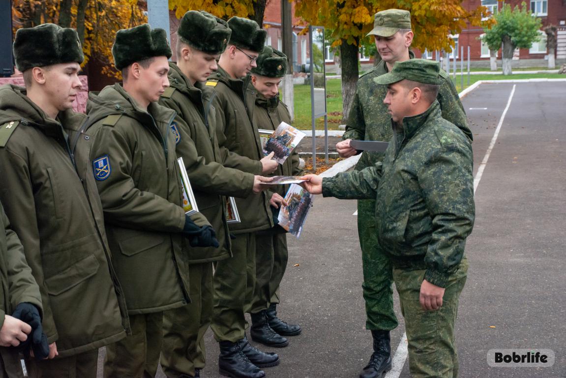 Торжественное увольнение в запас солдат срочной службы