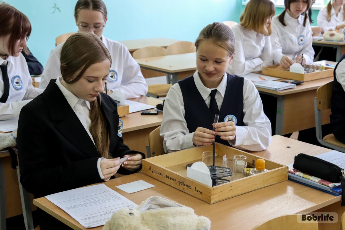 Экспериментальный класс по химии открылся в школе №10 Бобруйска