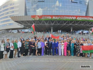 В Минск прибыла делегация из Бобруйска во главе с председателем горсовета депутатов Ириной Рынейской