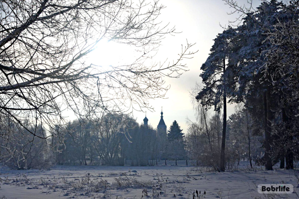 Бобруйск под белым покрывалом января