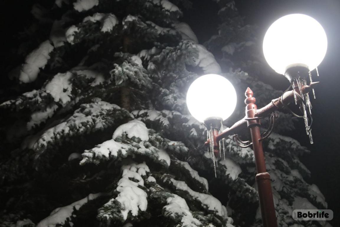 Наш фоторепортаж. Волшебство ночного Бобруйска