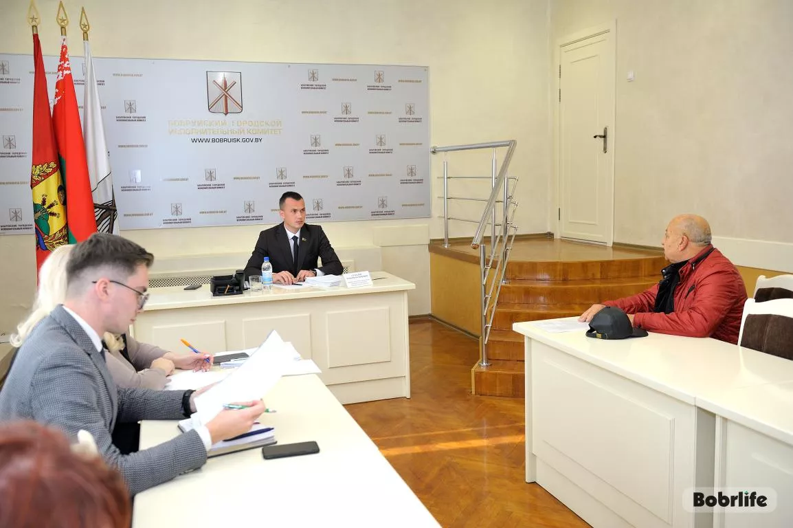 Диалог для решения. Прием граждан провел первый заместитель председателя Бобруйского горисполкома
