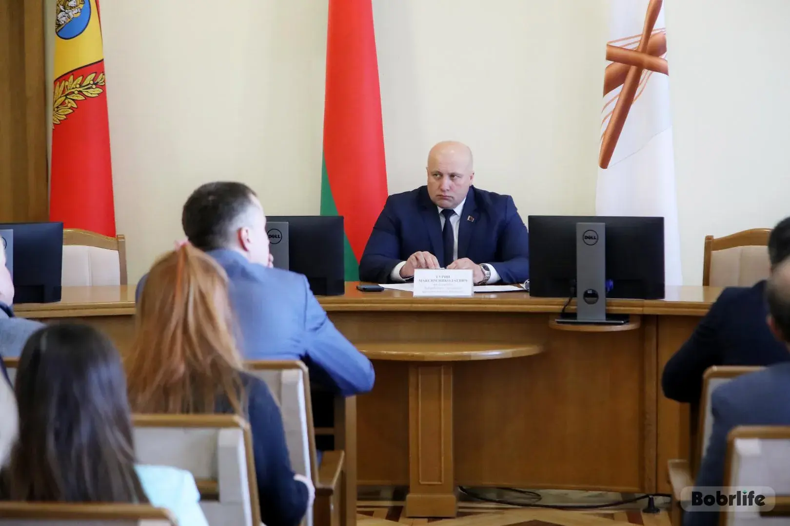 В системной работе. В Бобруйском горисполкоме обсудили актуальные для города вопросы